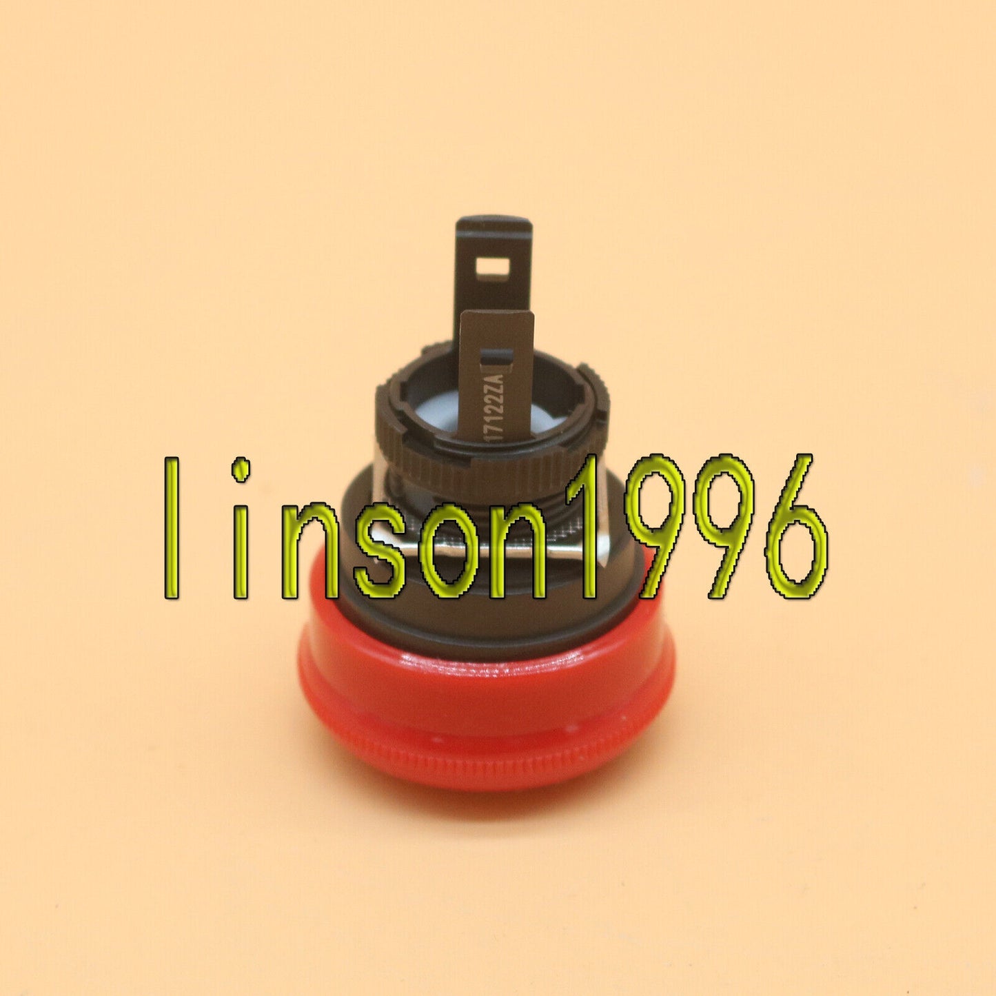 New ONE Omron A165E-01 Pushbutton Switch Red – - OMRON