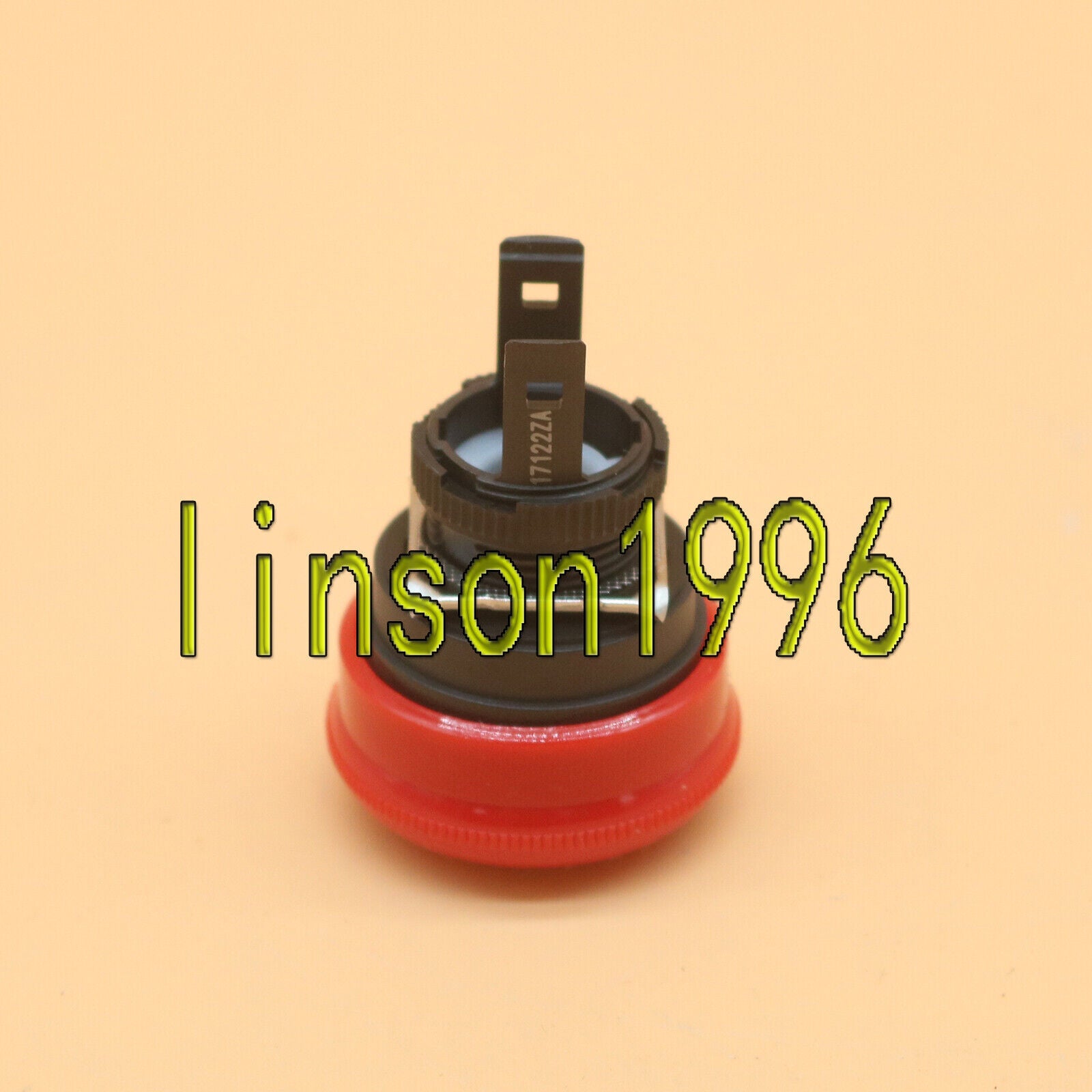 New ONE Omron A165E-01 Pushbutton Switch Red – - OMRON