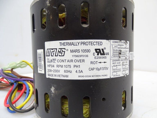 MARS 10590 Used Furnace Blower Motor (153023) - High Efficiency Heating Solution - MARS