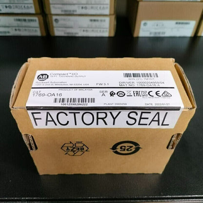 New CompactLogix AB 1769-OA16 SER 16 Pt 240VAC Module - Factory Sealed, Reliable Performance - COMPACTLOGIX