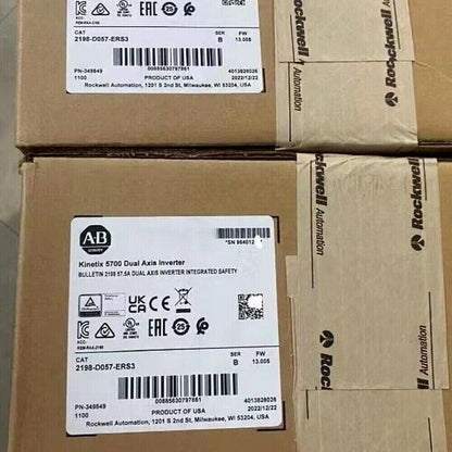 Allen Bradley Kinetix 5700 Dual Axis Inverter Model: 2198D057ERS3 - ALLEN BRADLEY