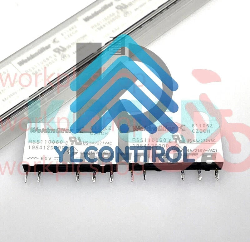 10PCS Weidmuller RSS113024 4060120000 24VDC Power Relay 6A 277VAC 5Pins SPDT