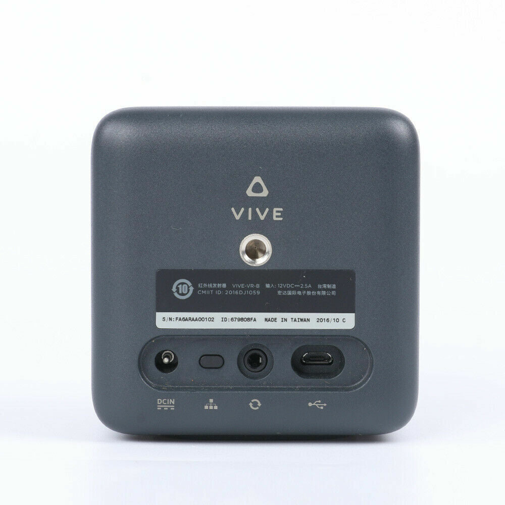 Used HTC Vive VR Base Station 1.0 for Virtual Reality Headsets and Controllers - HTC