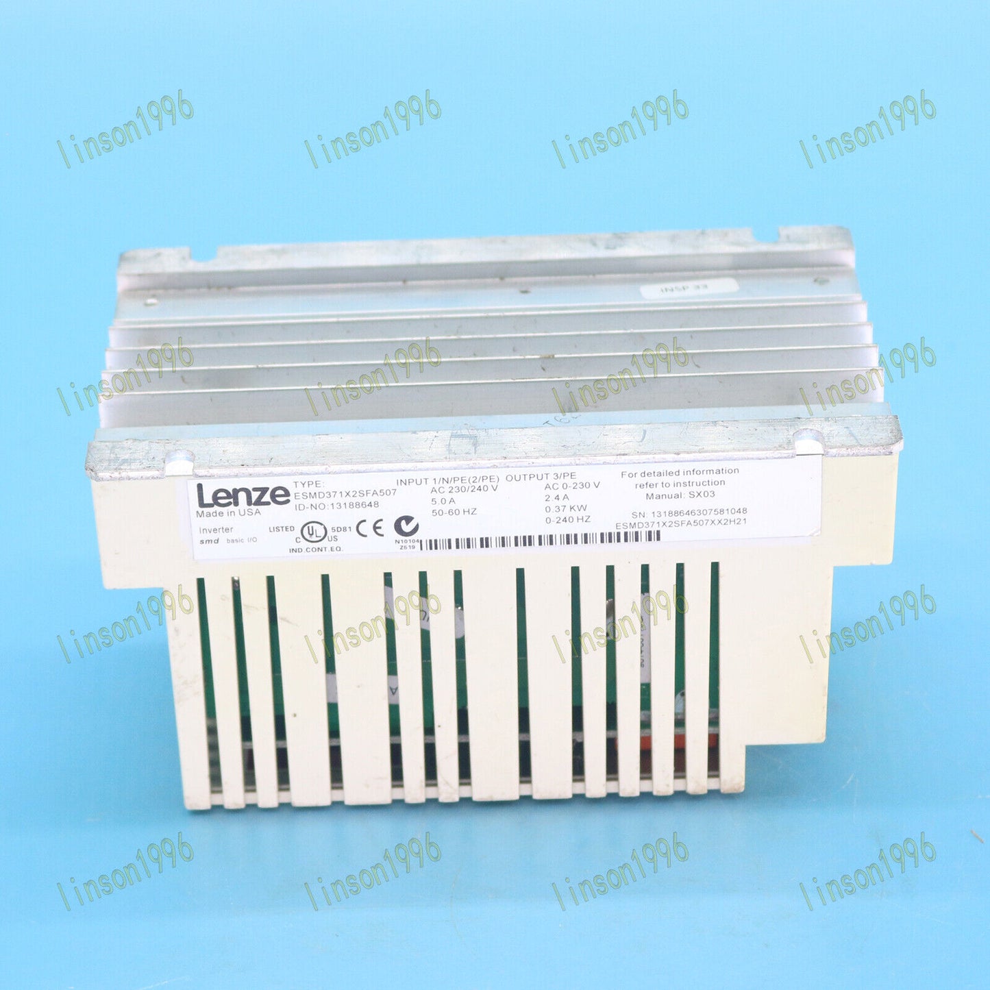 1pcs Lenze ESMD371X2SFA507 Frequency Converter Tested OK - LENZE