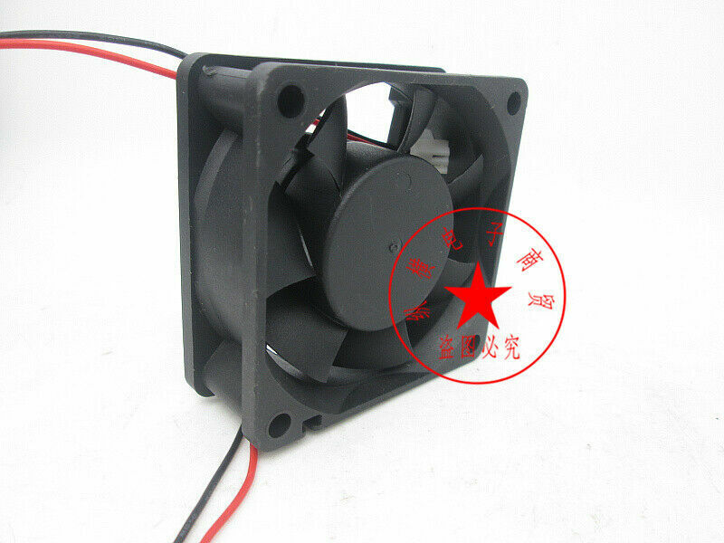 new 1PC HENGFU HF6025S12H 12V 0.20A 6025 60*60*25MM two-wire cooling fan