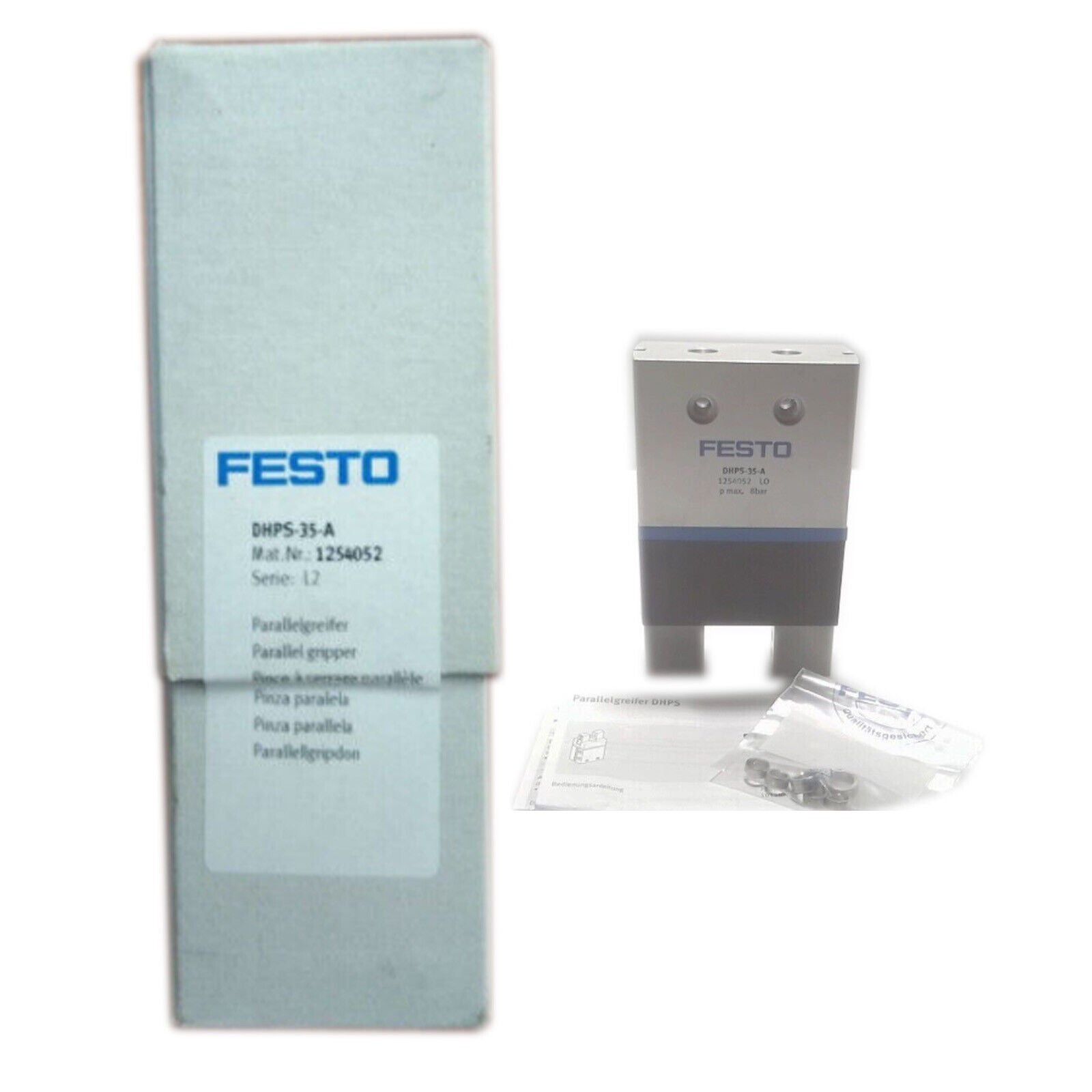 New 1PC FIT FOR FESTO Compact Cylinder DHPS-35-A-NO 1254053 Optimized for Length and Space Efficiency - FESTO