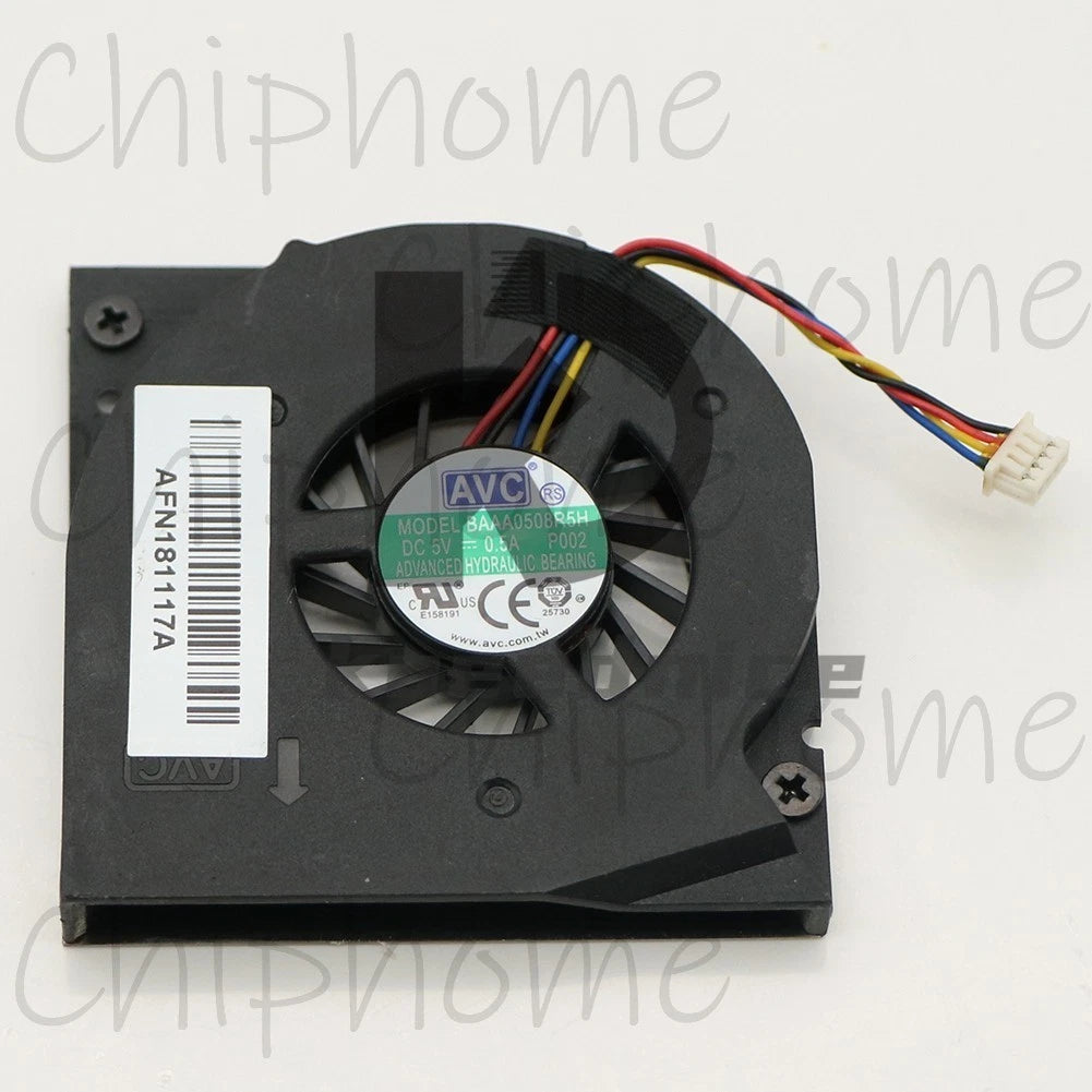 For AVC Cooling Fan BAAA0508R5H 4 pin DC5V .5A Intel NUC Dell #JIA
