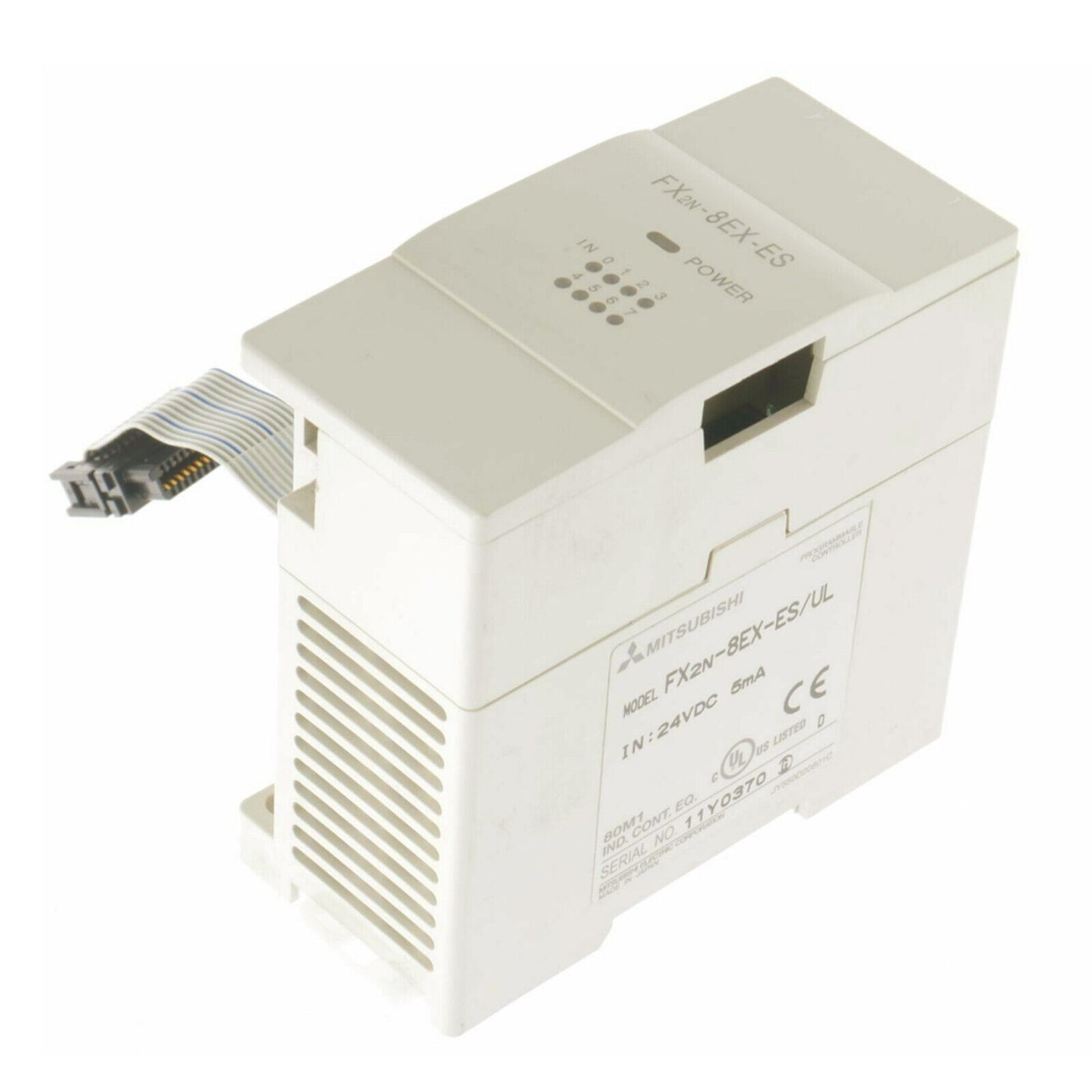 MITSUBISHI FX2N-8EX-ES PLC Expansion Module Power | MITSUBISHI FX2N8EX-ESUL | MITSUBISHI FX2N-8EX-ES/UL Expansion Module - MITSUBISHI