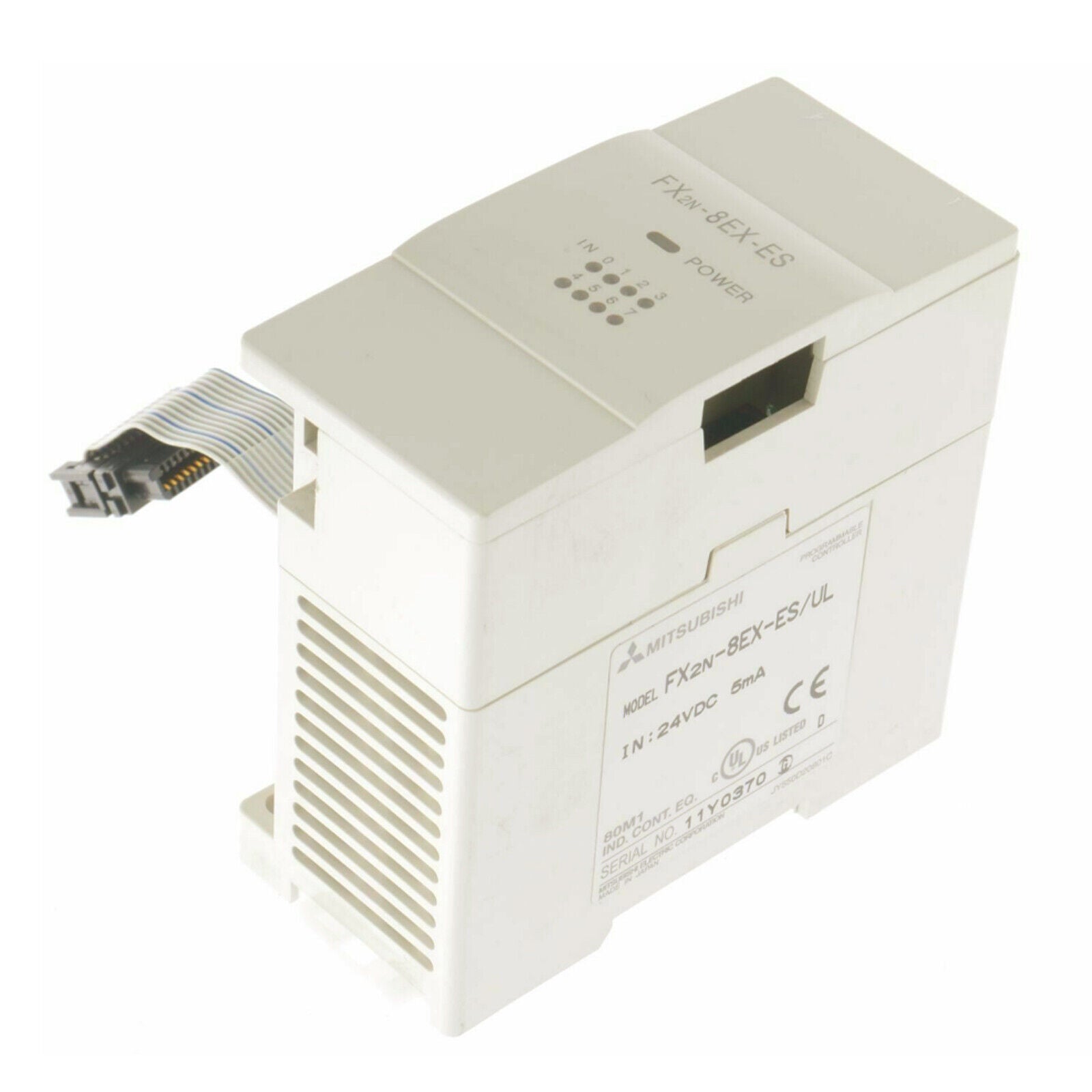 MITSUBISHI FX2N-8EX-ES PLC Expansion Module Power | MITSUBISHI FX2N8EX-ESUL | MITSUBISHI FX2N-8EX-ES/UL Expansion Module - MITSUBISHI