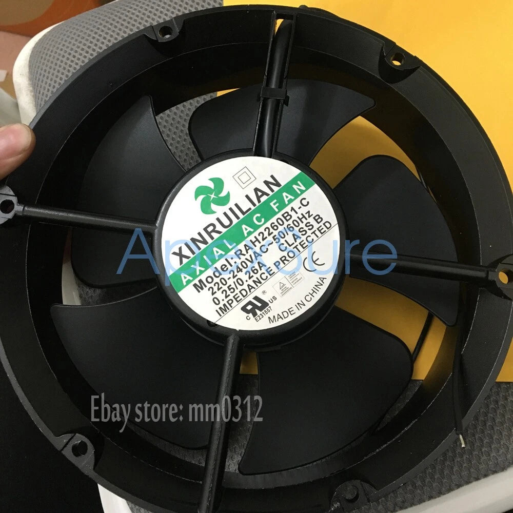 1pcs XINRUILIAN RAH2260B1-C 220V 0.25/26A 20060 20CM fan 2 wire