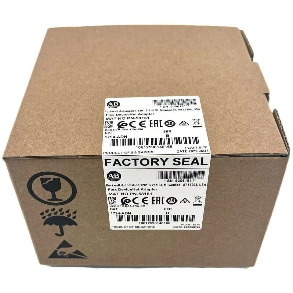 Allen-Bradley 1794-ADN Flex DeviceNet Adapter New In Box, PLC - ALLEN-BRADLEY
