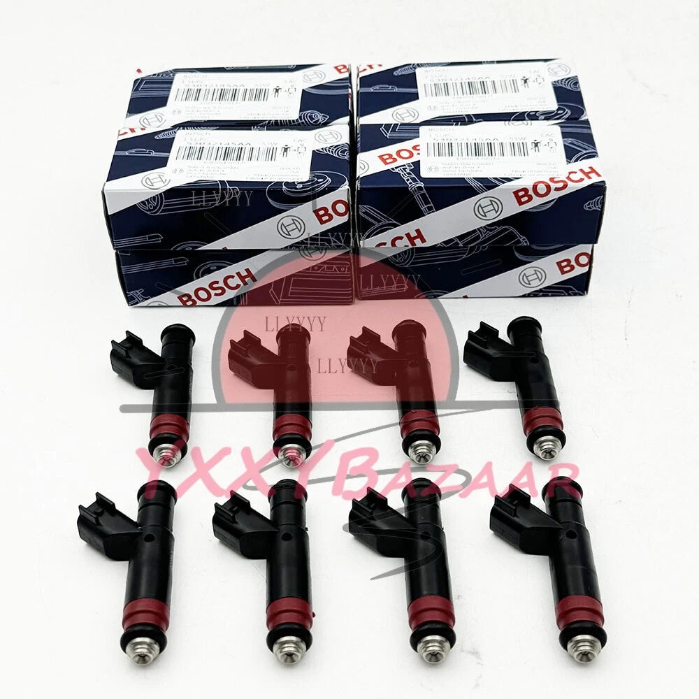 8PCS Fuel Injectors Upgraded Nozzle Fits For 2000-03 Dodge 4.7L Bosch 53032145AA