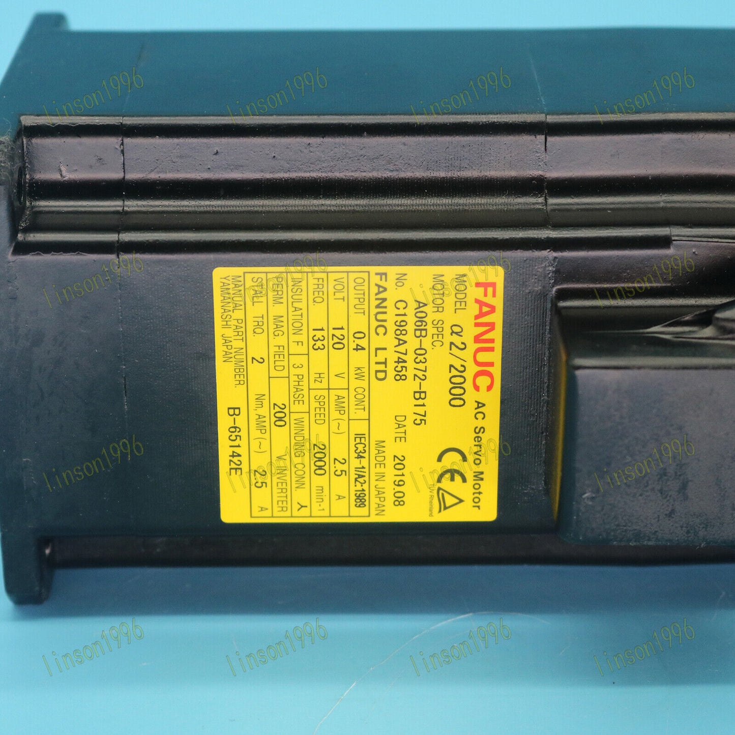used FANUC A06B0372B175 Servo Motor tested OK - FANUC