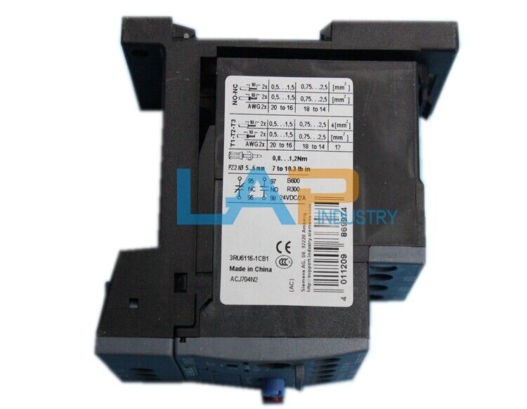 new 1PC FOR SIEMENS  Thermal Relay  3RU6116-1CB1 1.8-2.5A  IN BOX