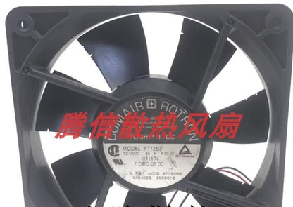 Comair Rotron FT12B3 12025 DC12V 4.2W 12CM 2-wire Inverter Cooling Fan