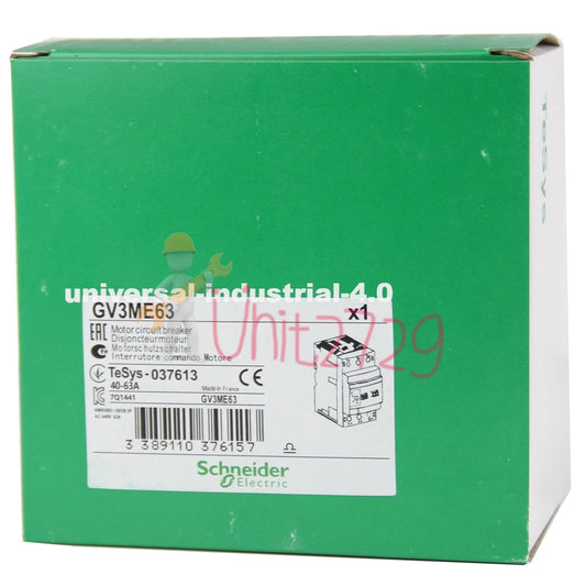 Schneider GV3-ME63 Telemecanique Motor Circuit Breaker 40~63A GV3ME63 1PC #u