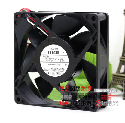 1pcs  NMB 09225VA-24Q-AL 9225 24V 0.49A 3-wire stall warning cooling fan