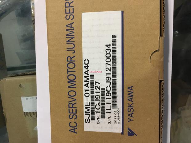 1PC YASKAWA AC SERVO MOTOR SJME-01AMA4C
