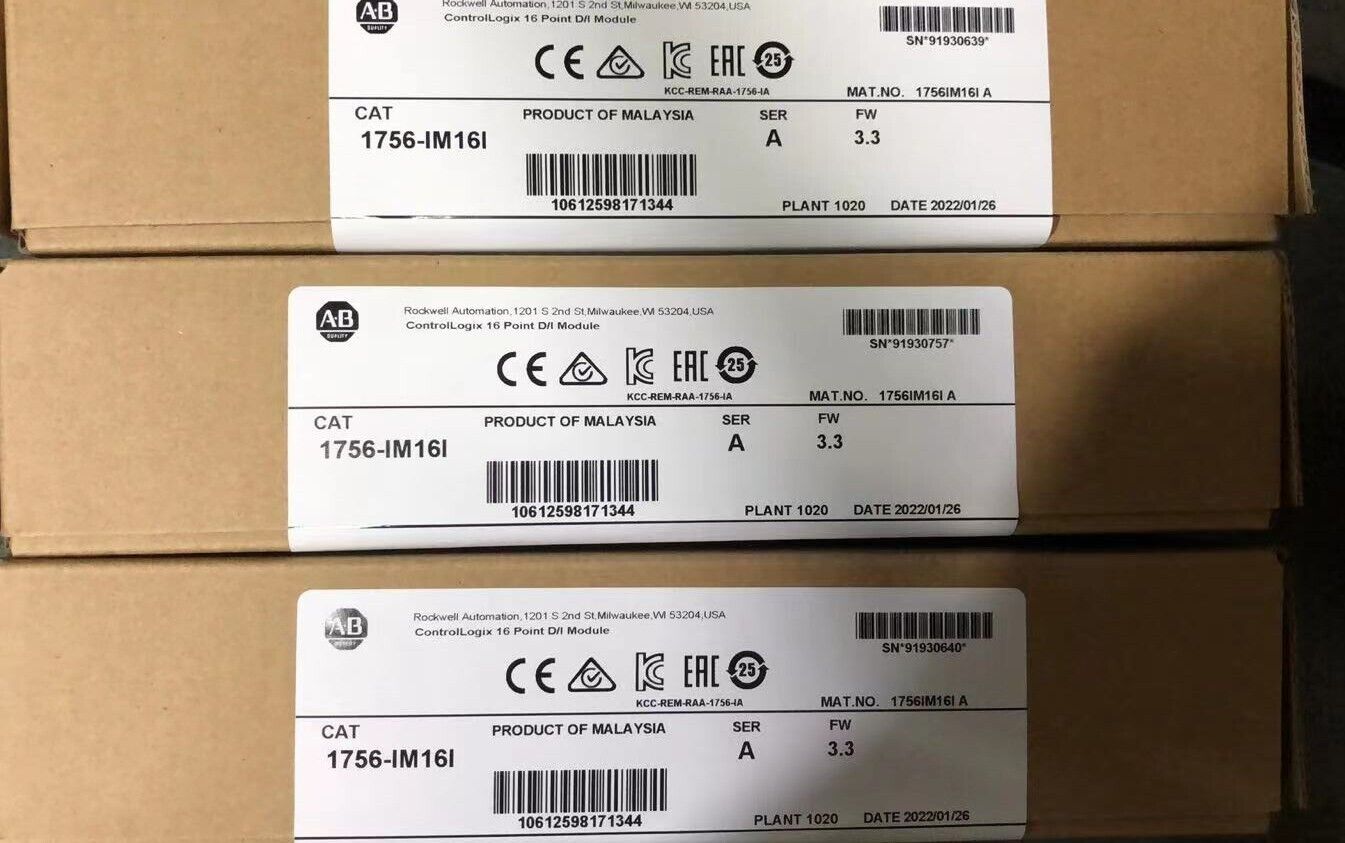 New Factory Sealed AB 1756IM16I ControlLogix 16 Point Input Module - CONTROL LOGIX