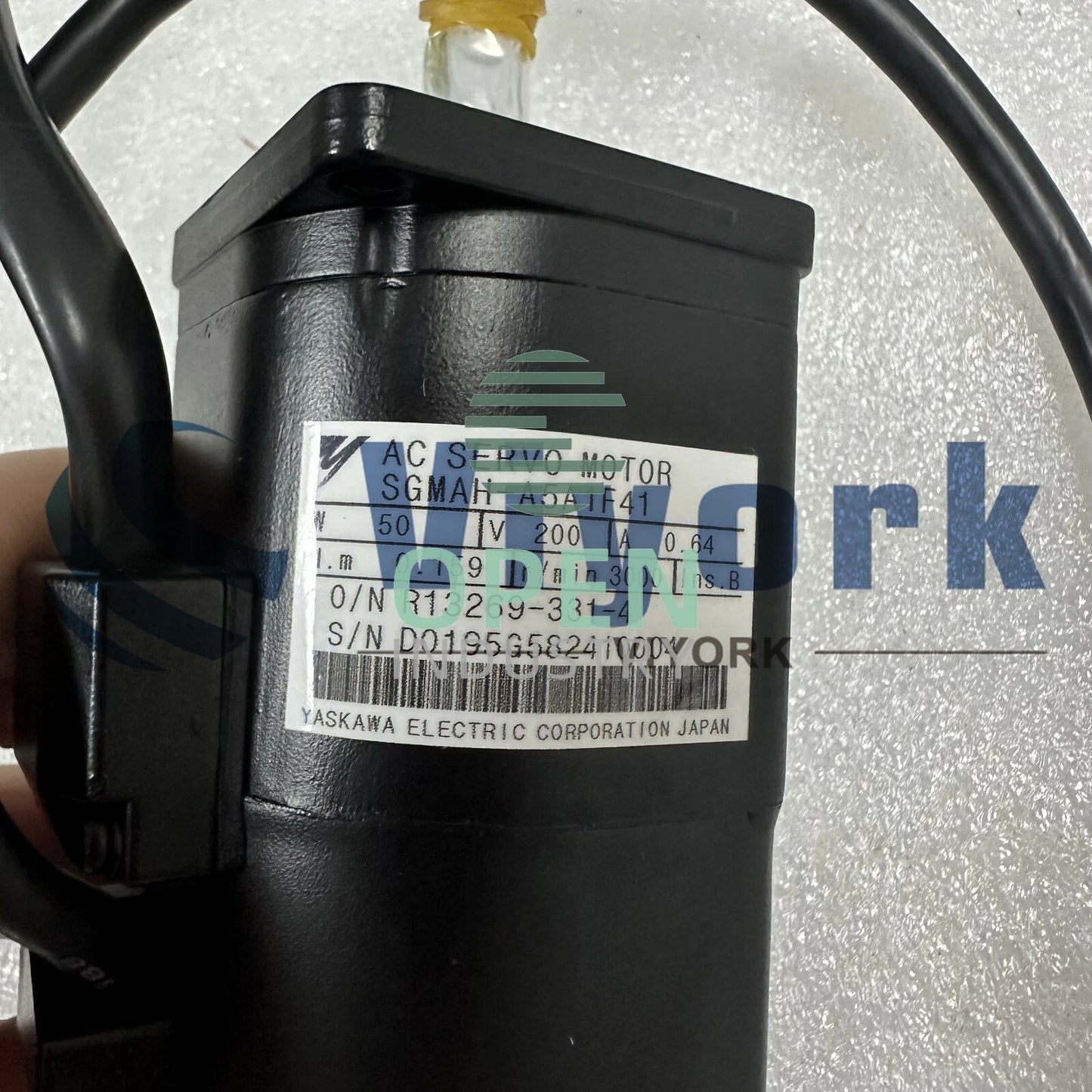 1PCS Yaskawa SGMAH-A5A1F41 AC SERVO MOTOR