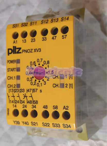 new PILZ PNOZ XV3 3 24VDC t Safety Relay 774542 (1PCS)