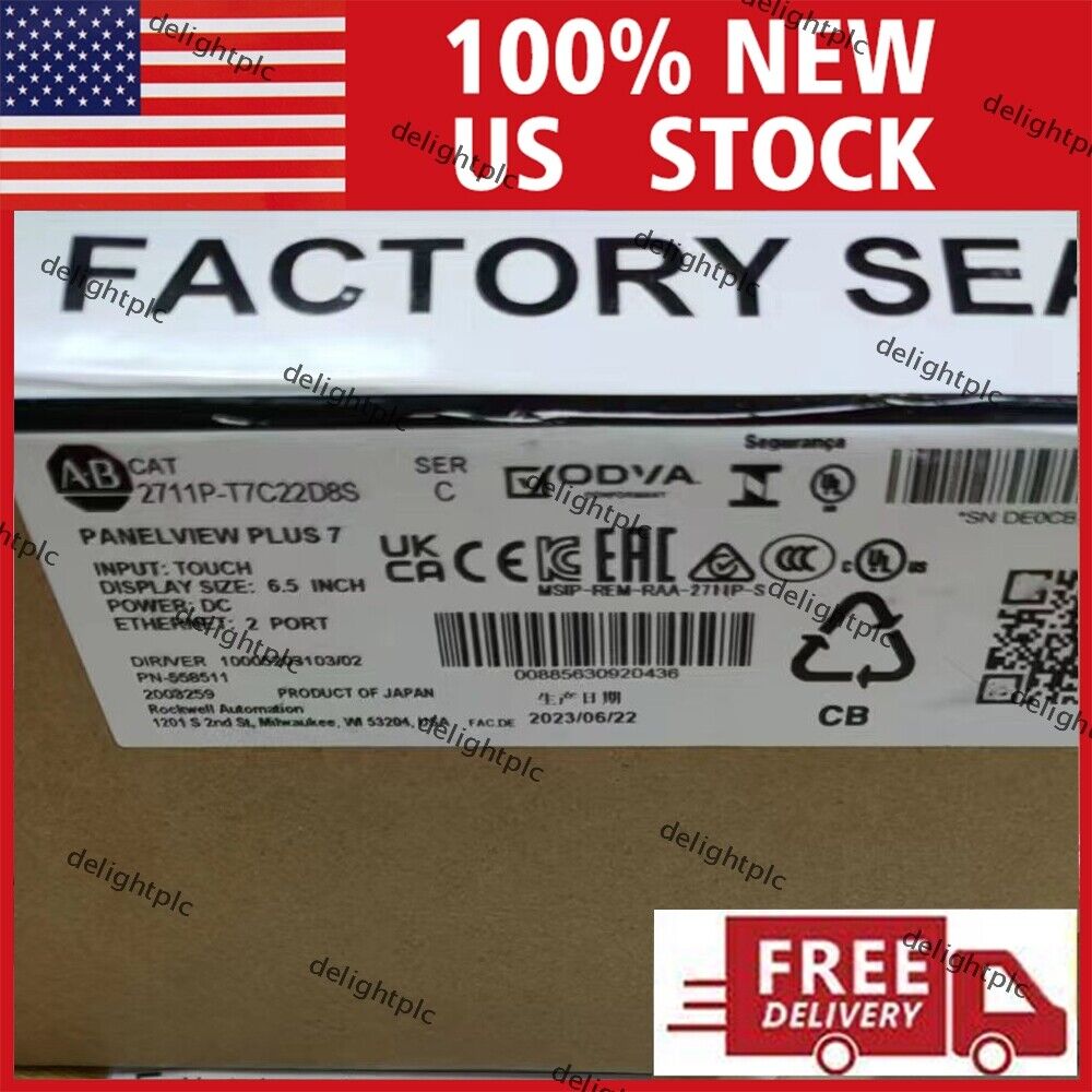 2711P-T7C22D8S New Sealed Allen-Bradley Pnlview Plus 7 Catalog - ALLEN-BRADLEY