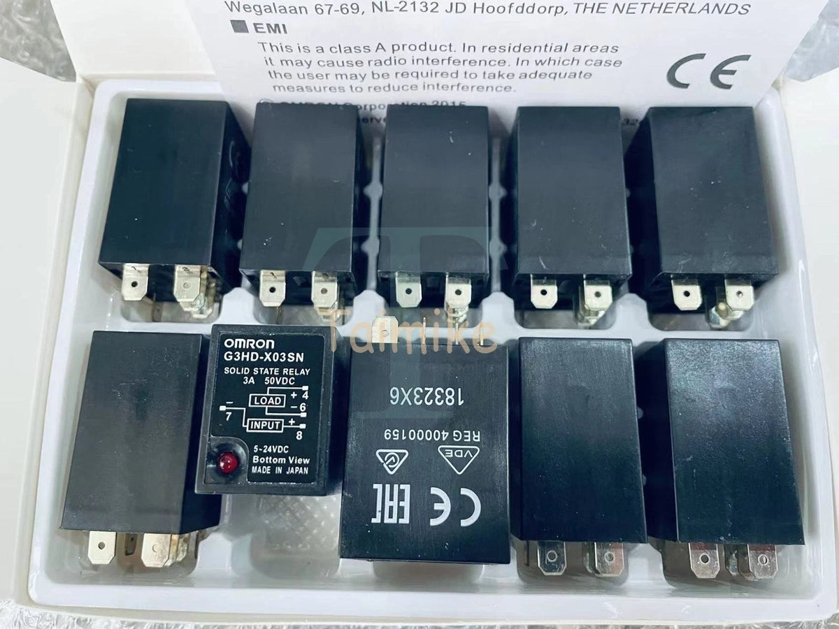 G3HD-X03SN 5-24VDC Solid State Relay 3A 50VDC 8 Pins x 1PC
