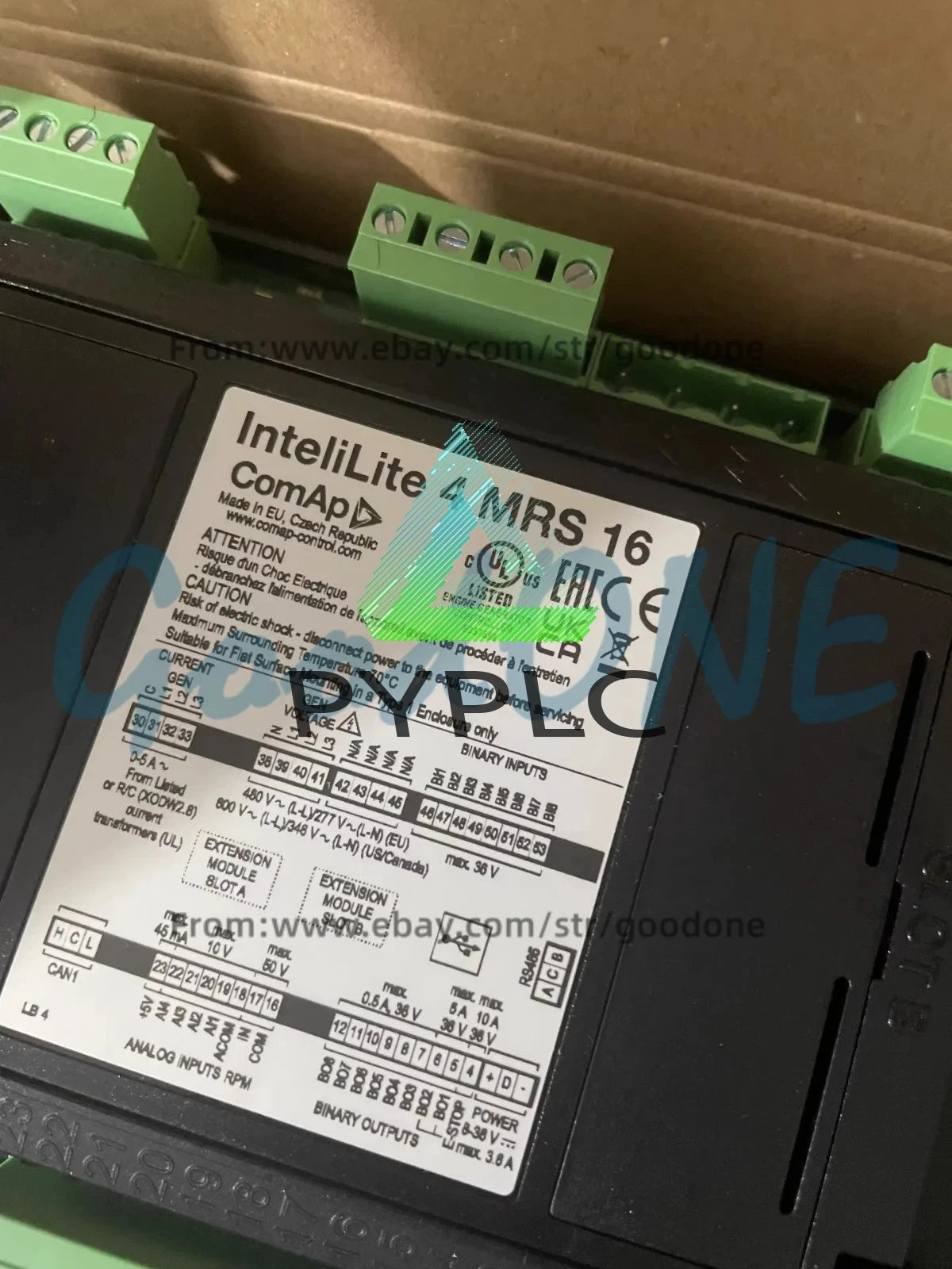 1PC FOR COMAP InteliLite4 MRS16 Generator Controller Panel