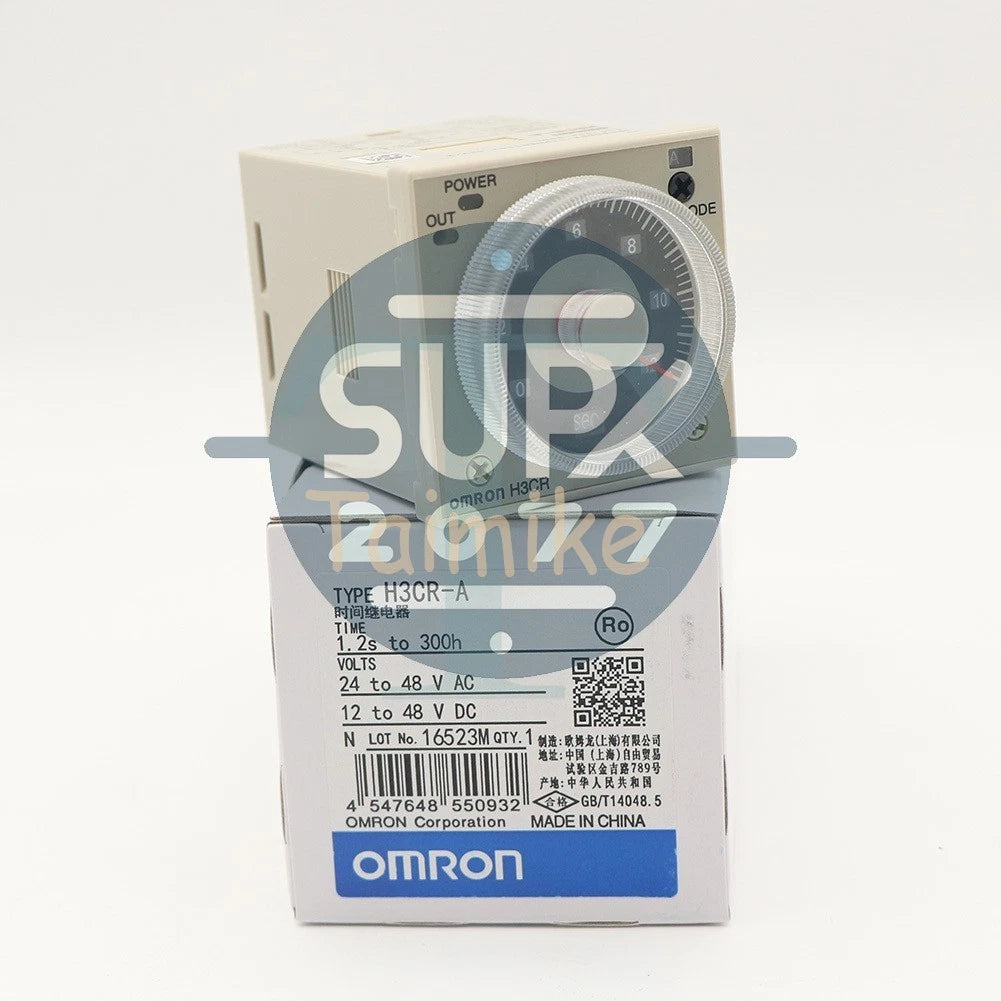 1PCS Omron H3CR-A AC24-48/DC12-48 Timer H3CRA