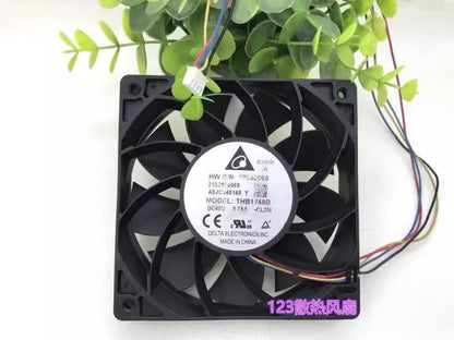Delta THB1248B 12025 DC48V 0.75A 12CM 4-Wire Violent Cooling Fan