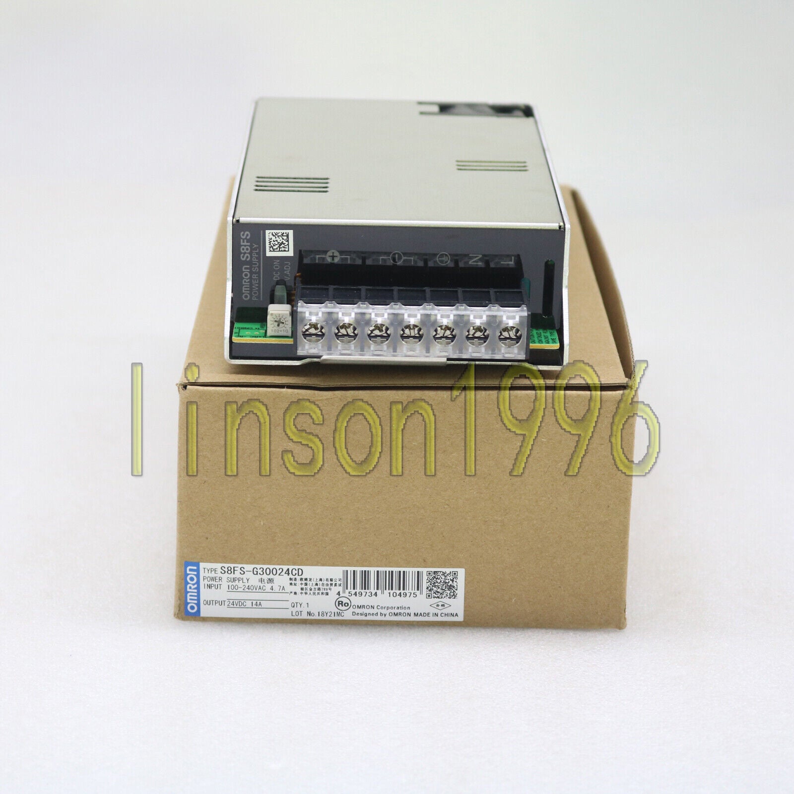 Omron S8FS-G30024CD DC Power Supply - OMRON