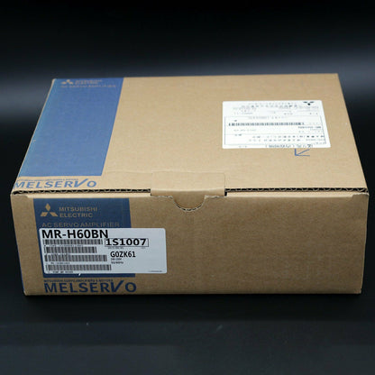 New Mitsubishi MR-H60BN Servo Driver - One Year - MITSUBISHI