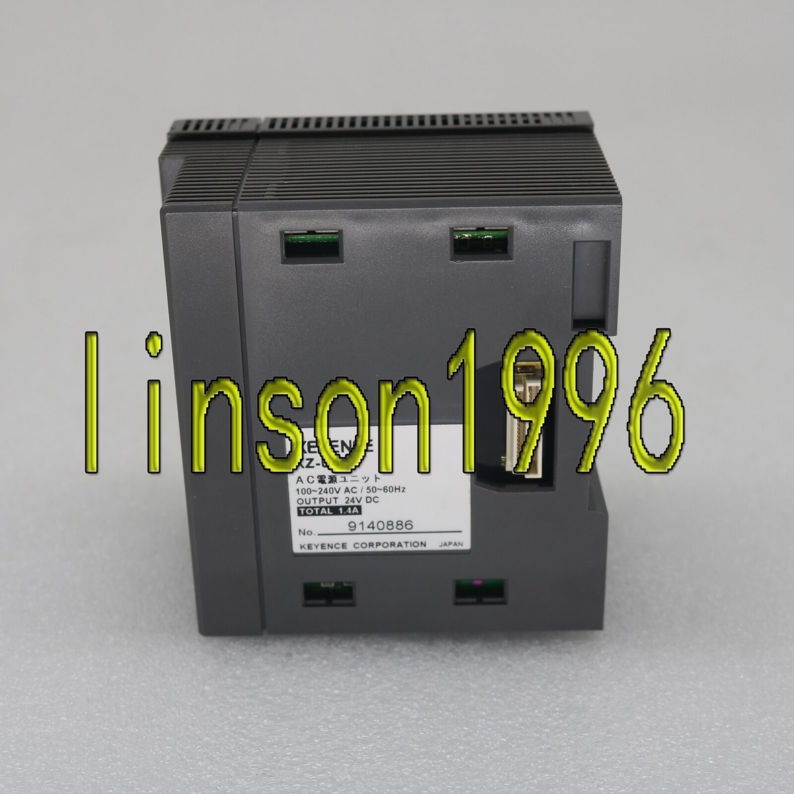Keyence KZ-U4 Power Supply Module 100-240VAC Used - KEYENCE