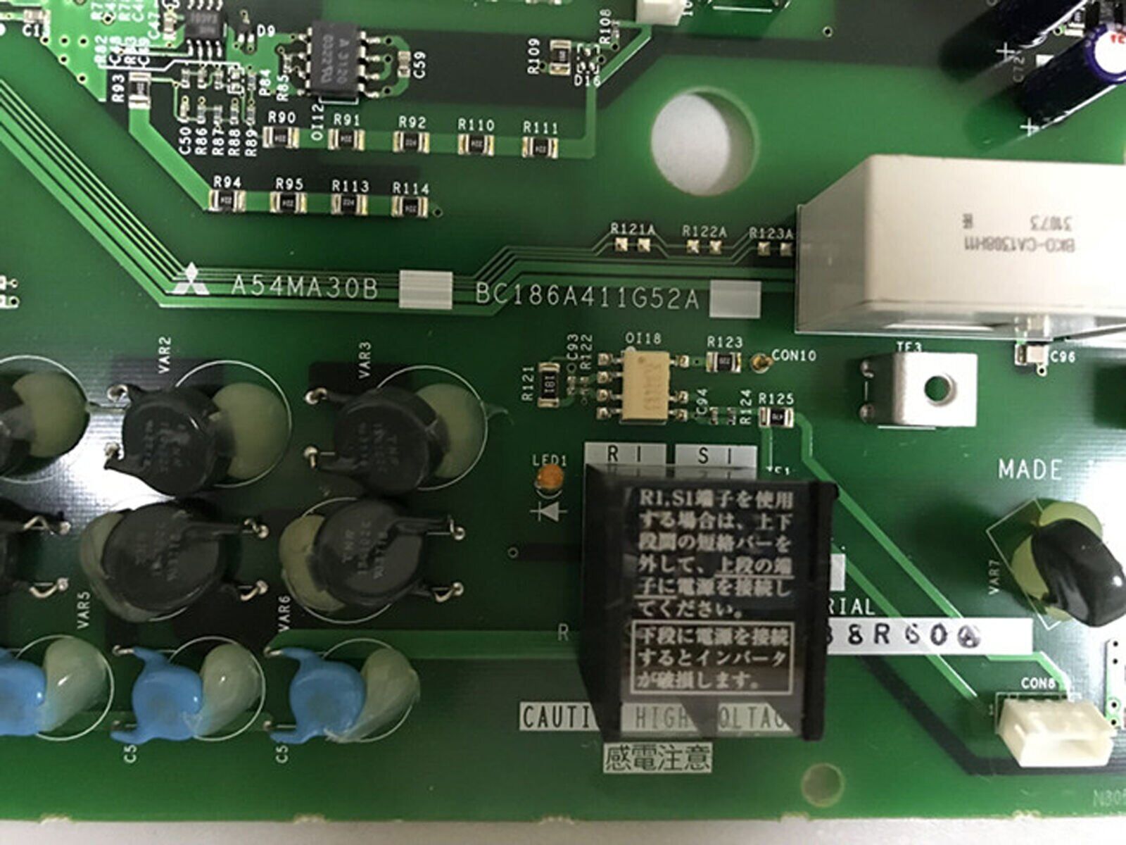 Mitsubishi A54MA30B Inverter Driver Board - MITSUBISHI