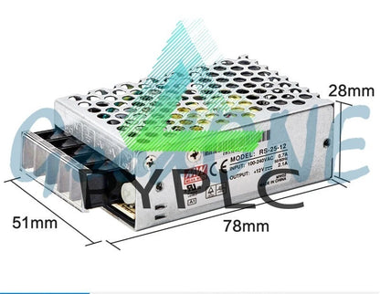 1PCS MEAN WELL RS-25-5 5V5A Switching Power Supply RS Series