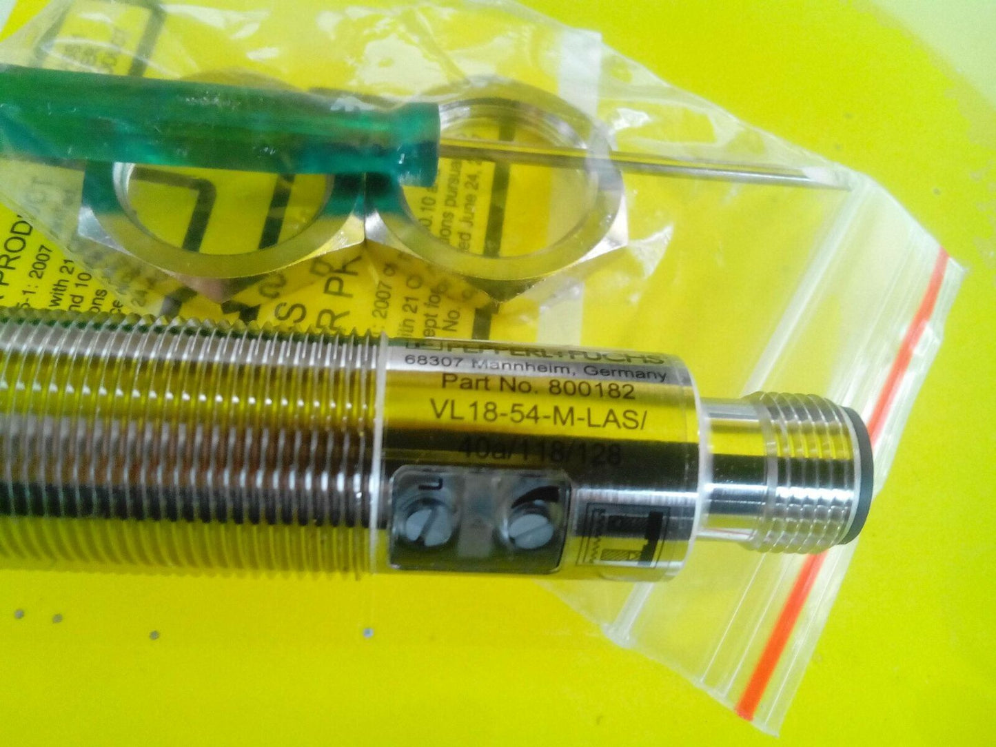 Pepperl+Fuchs LAS/40a Photoelectric Sensor - PEPPERL+FUCHS