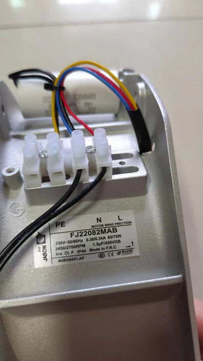 new 1 PCS JASON Fan FJ22082MAB AC 230V 65/76W 22580 22cm metal fan - JASON
