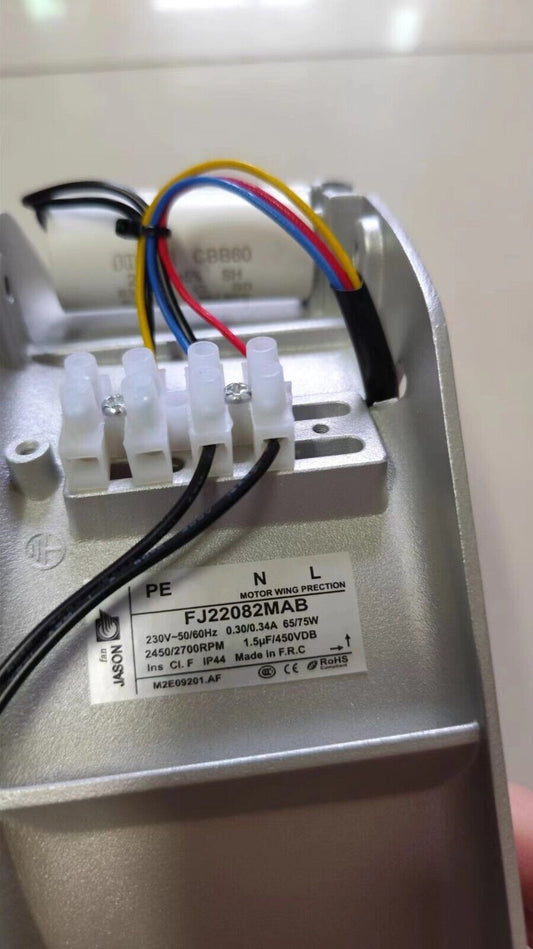 new 1 PCS JASON Fan FJ22082MAB AC 230V 65/76W 22580 22cm metal fan - JASON