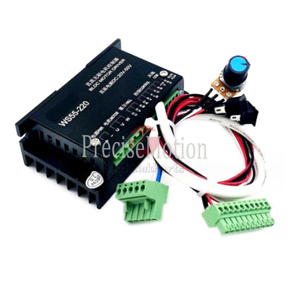 1PCS WS55-220 48V 500W CNC Brushless Spindle BLDC Motor Driver Controller MACH3