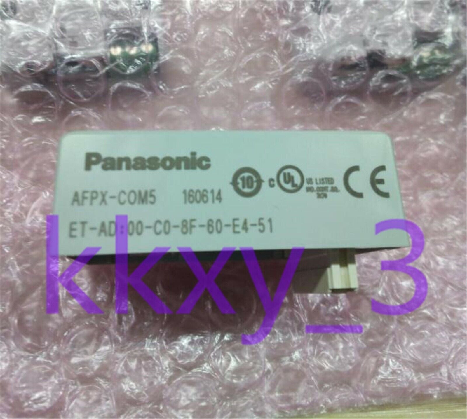 used 1 PCS Panasonic AFPX-COM5 communication module tested - PANASONIC