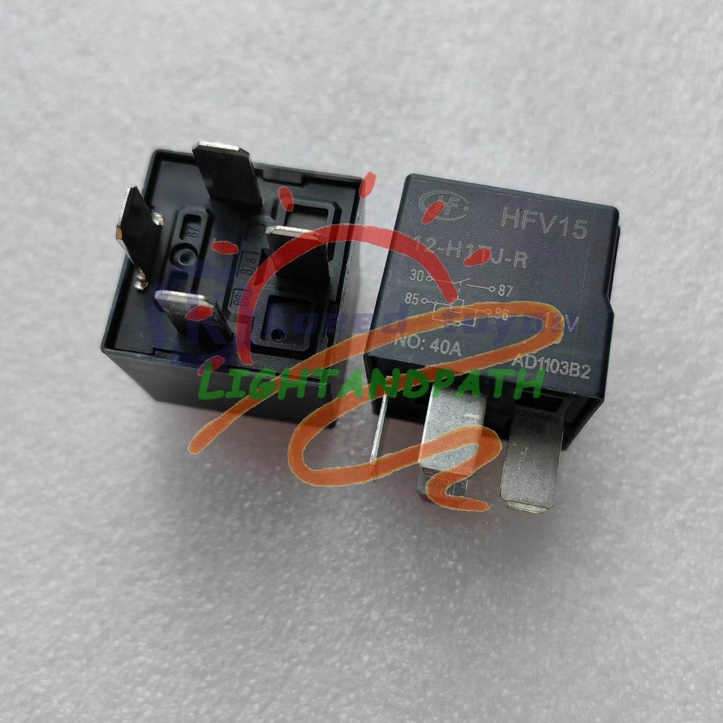 2Pcs CB1a-TR-12V ACB36221 M01 LF66 18 811 Automotive Starter Relay 4Pin For NAIS