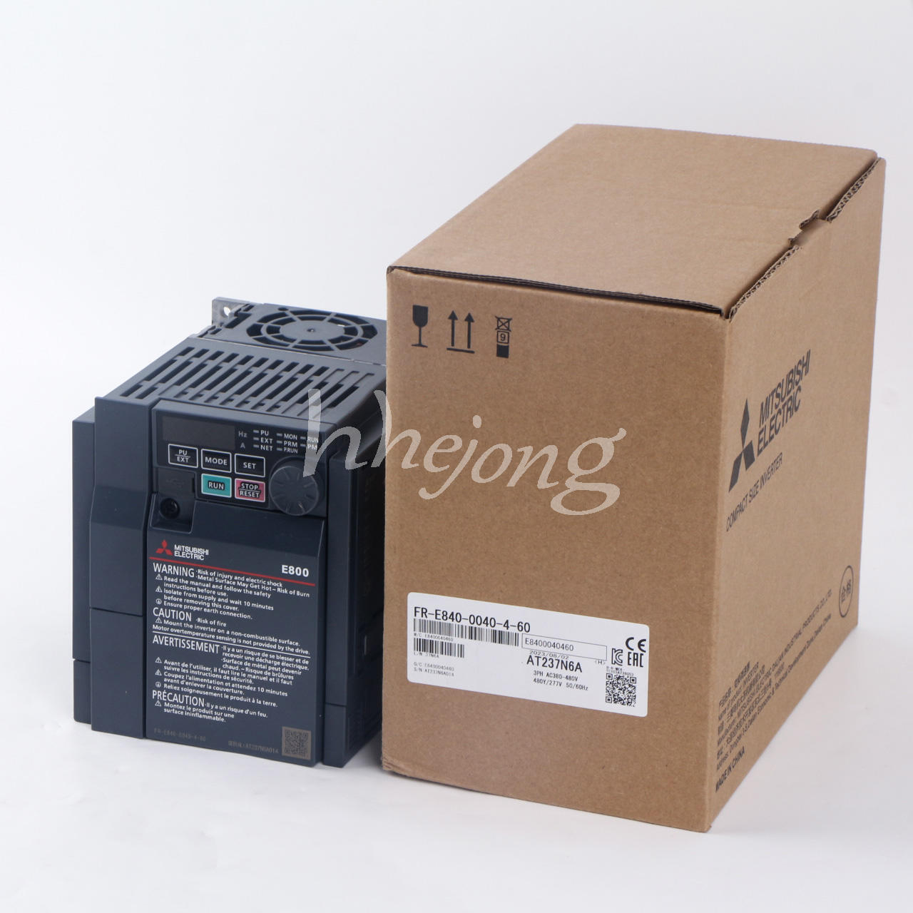Mitsubishi Inverter FR-E840-0040-4-60 1.5KW - MITSUBISHI