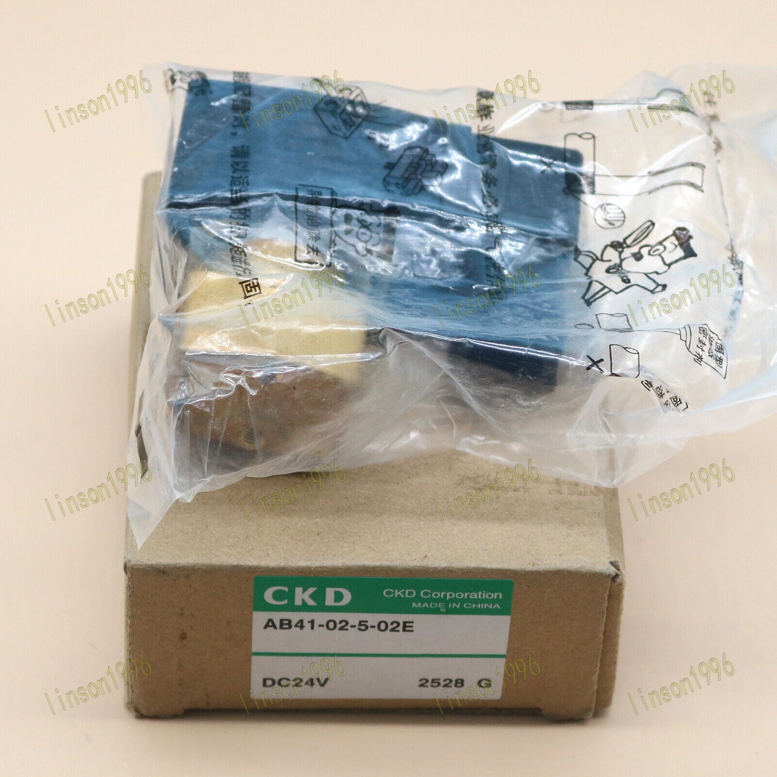 New CKD Solenoid Valve AB41-02-5-02E DC24V - In Stock - CKD