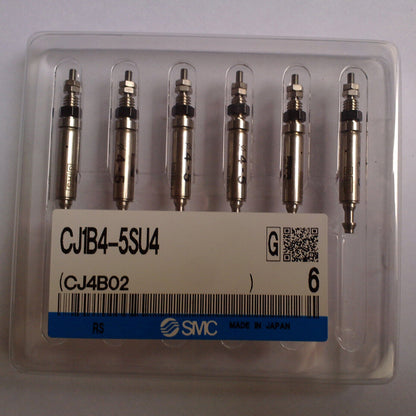 6PCS SMC Mini Compact Needle Cylinder CJ1B4-5SU4 Spot Stock - SMC