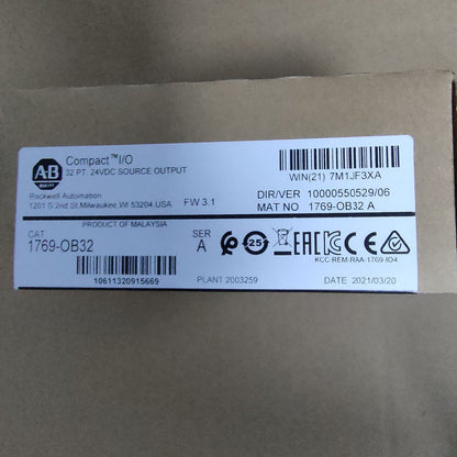 Allen-Bradley CompactLogix 32V DC Module 1769-OB32 - ALLEN-BRADLEY