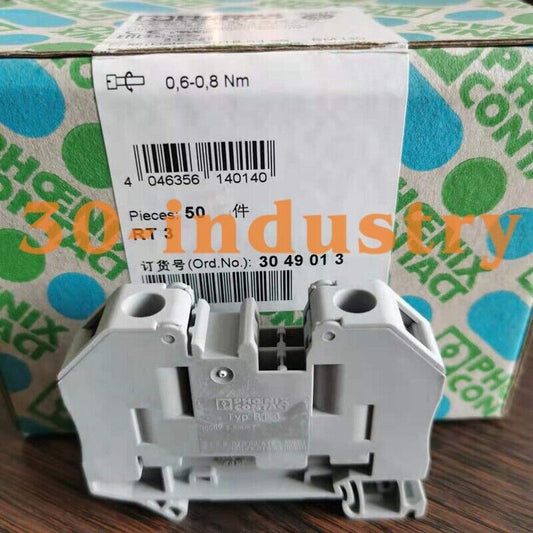 50PCS Phoenix RT 3 Bolt Connection Terminal - Model 3049013 - PHOENIX