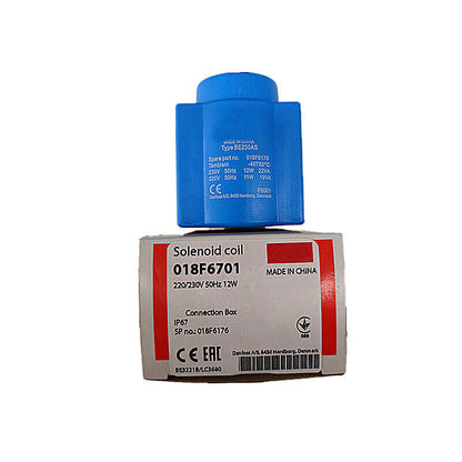 1PCS  FOR Danfoss Solenoid Valve Coil 018F6176 018F6701 220V 018F6757 DC24V