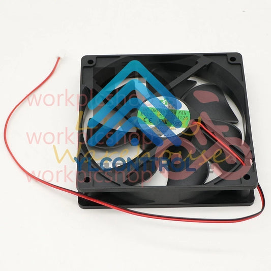 POWERYEAR PY-1225H12S 12V 0.35A 12CM 12025 2-wire Cooling Fan 1-Year Warranty