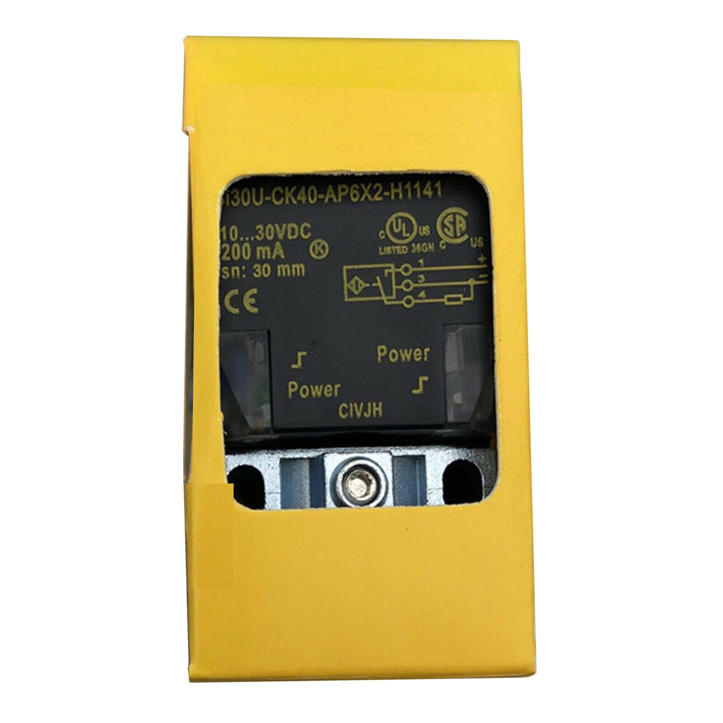 Turck Bi30U-CK40-AP6X2-H1141 UPROX+ 10-30 VDC Sensor - High Precision Industrial VDC Current Sensor - TURCK