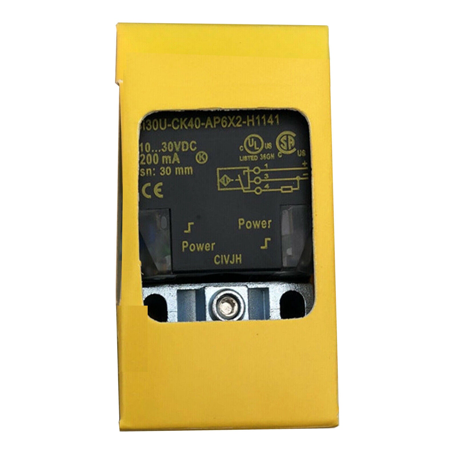 Turck Bi30U-CK40-AP6X2-H1141 UPROX+ 10-30 VDC Sensor - High Precision Industrial VDC Current Sensor - TURCK